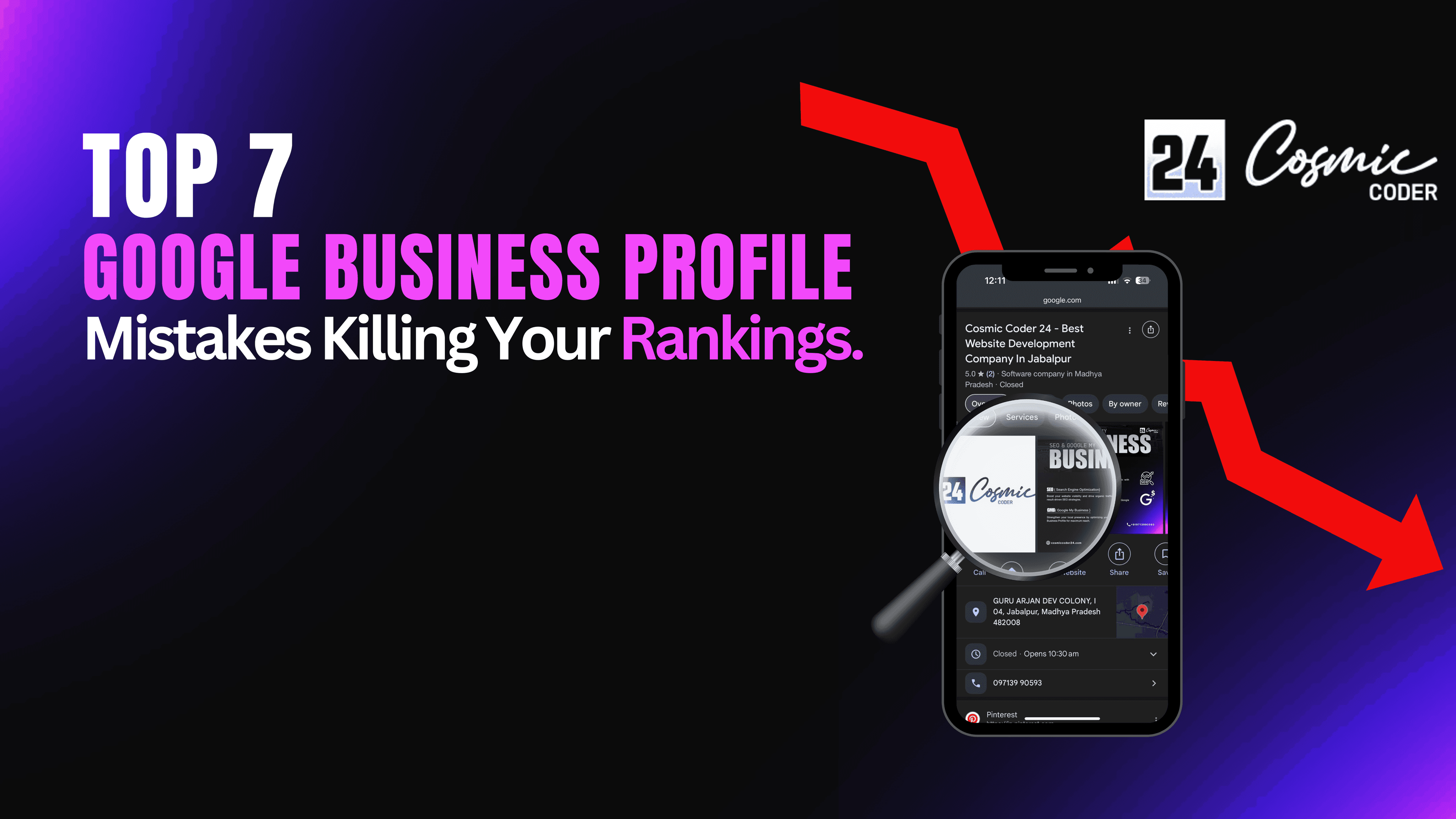 Top 7 Google Business Profile Mistakes Killing Your Rankings