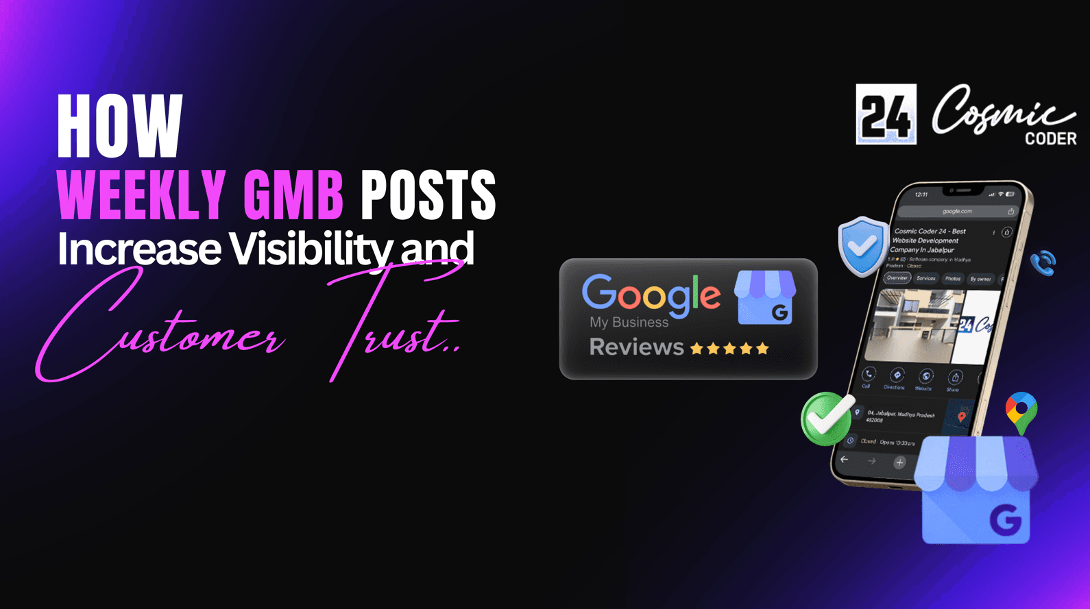 How Weekly GMB Posts Increase Visibility and Customer Trust